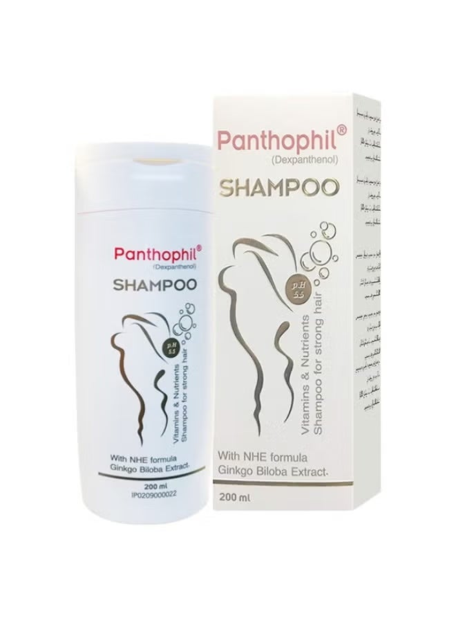 Panthophil Shampoo for Hair with Vitamins and Nutrients 200ml